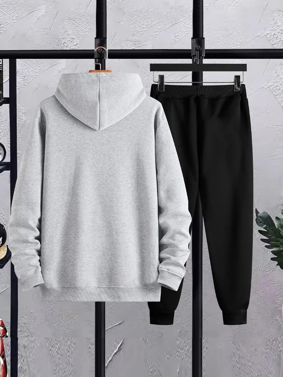 Men's Fleece Hoodie Track Suit